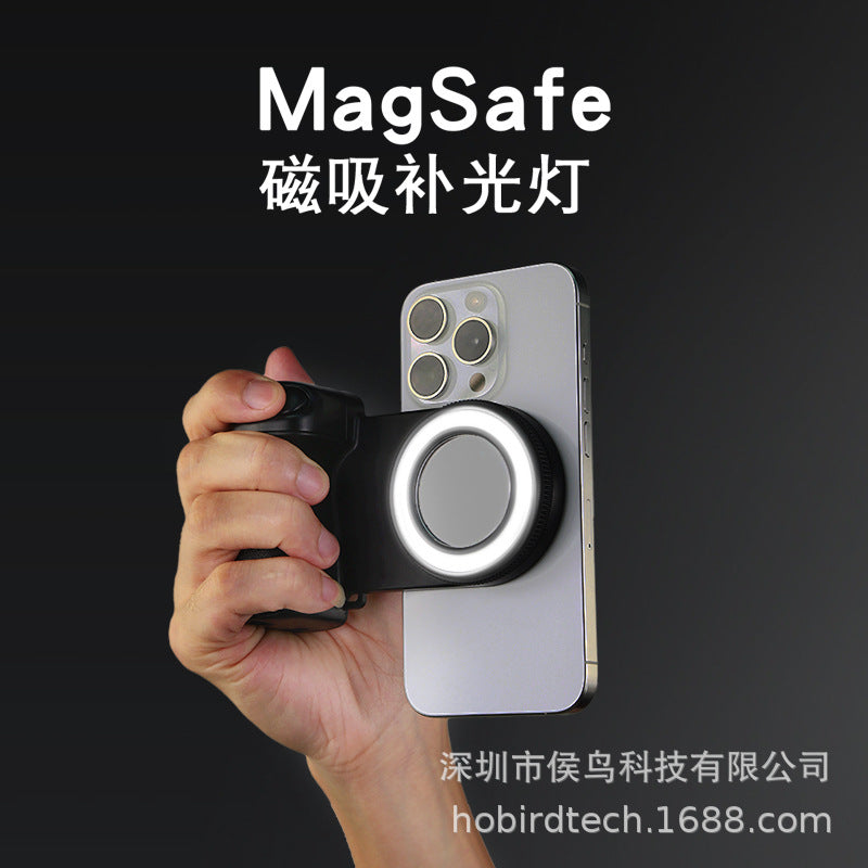 Magnetic Holder with Camera Snap & Light