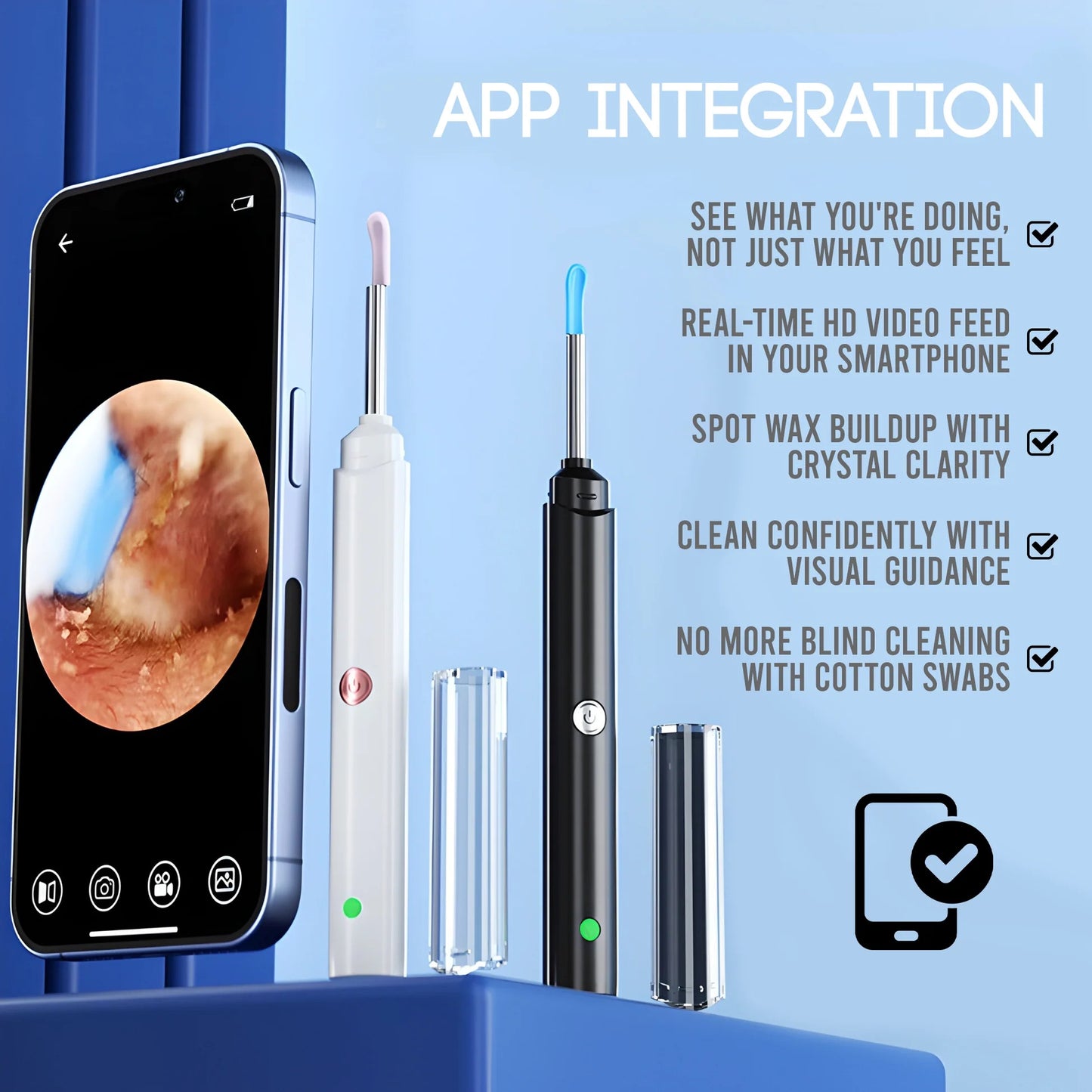 EarScope Pro® Earwax Removal Kit with Camera